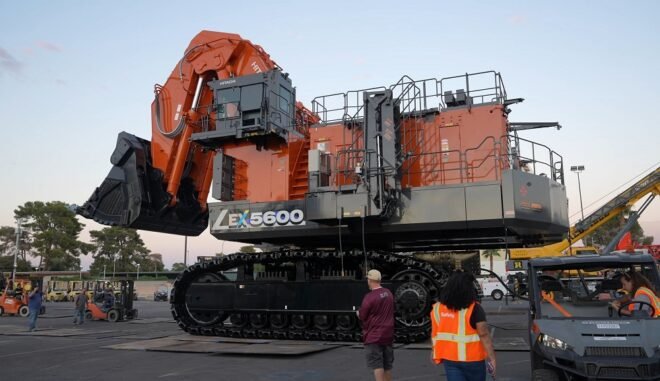 electric excavator rental