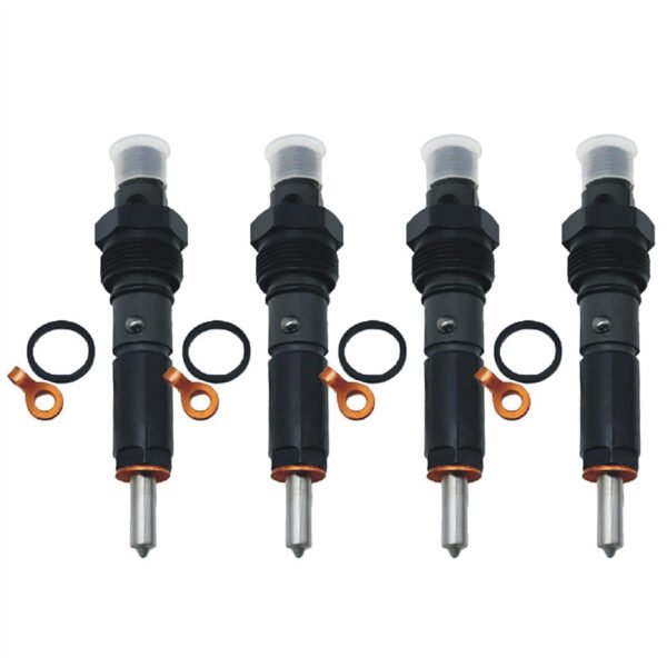 4PCS Fuel Injectors 3914472 – Compatible with Cummins 4BT 3.9L Diesel Engine | Fits Case 480F, 580L, 570L, 760, 660, 680L | Direct Replacement