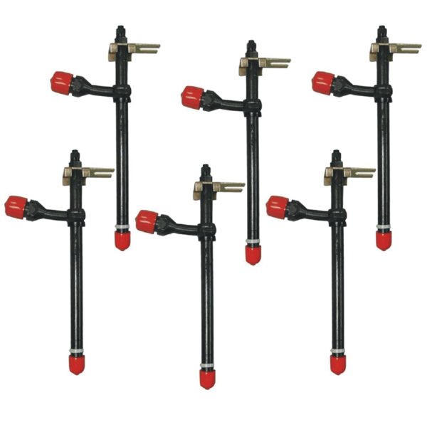 6PCS Fuel Injector A138323 / 20672 – Fits Case 2470 Tractor with 504DT / 504BDT Engine | Diesel Injector Replacement