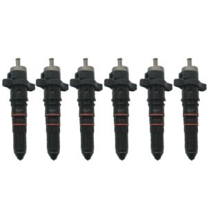 6PCS Fuel Injectors 3609849 3058802 – Fits Cummins K38 / KTA38 / K50 Engines | Heavy-Duty Diesel Injector Replacement