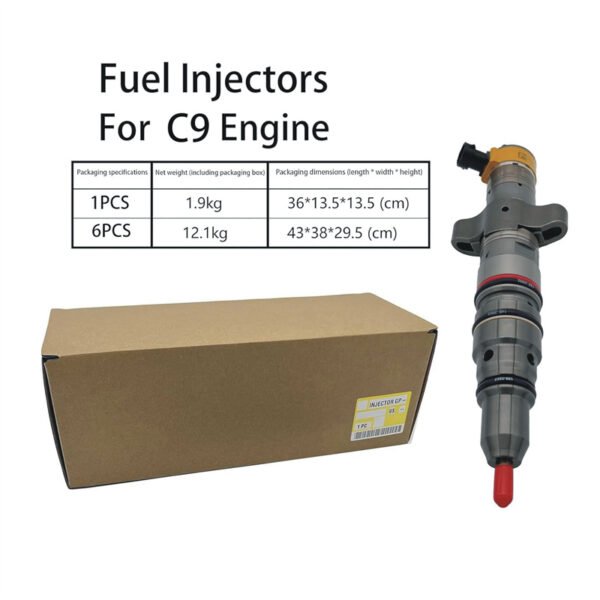 1PCS Fuel Injector 10R-2828 – Fits Caterpillar C7 & C9 Engines | High-Performance Diesel Injector Replacement - Image 8