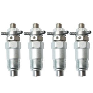4PCS Fuel Injector 19202-53020 15271-53000 093500-2170 – Compatible with Kubota V1902 Diesel Engine | Injector Replacement