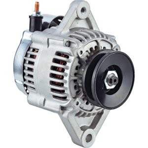 Kubota Engine Alternator 12V – Replaces 1K411-64010  1K411-64013 | Fits D1803  V2203  V2403 | Hitachi LX Series Loader Replacement