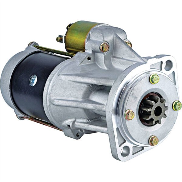 Starter Motor 129940-77010 S14-102– Compatible with Yanmar 4TNV98 4TNV106 Engines & Mustang 2076 Skid Steer Loaders (2004-On)