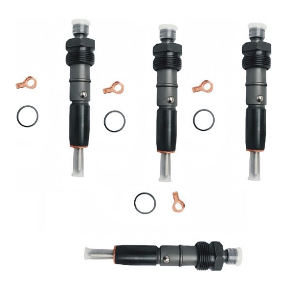4PCS Fuel Injector Set 3930573 3806248 3935036 – Compatible with Cummins 4B3.9 4BT 4T-390 4BTA3.9L Engines & Case 8825 8825HP 8860 Tractors