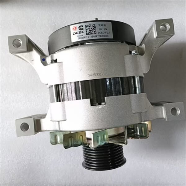 28V 80A Alternator 5683767 for Dongfeng Cummins QSZ14 Series Engines - OEM Replacement